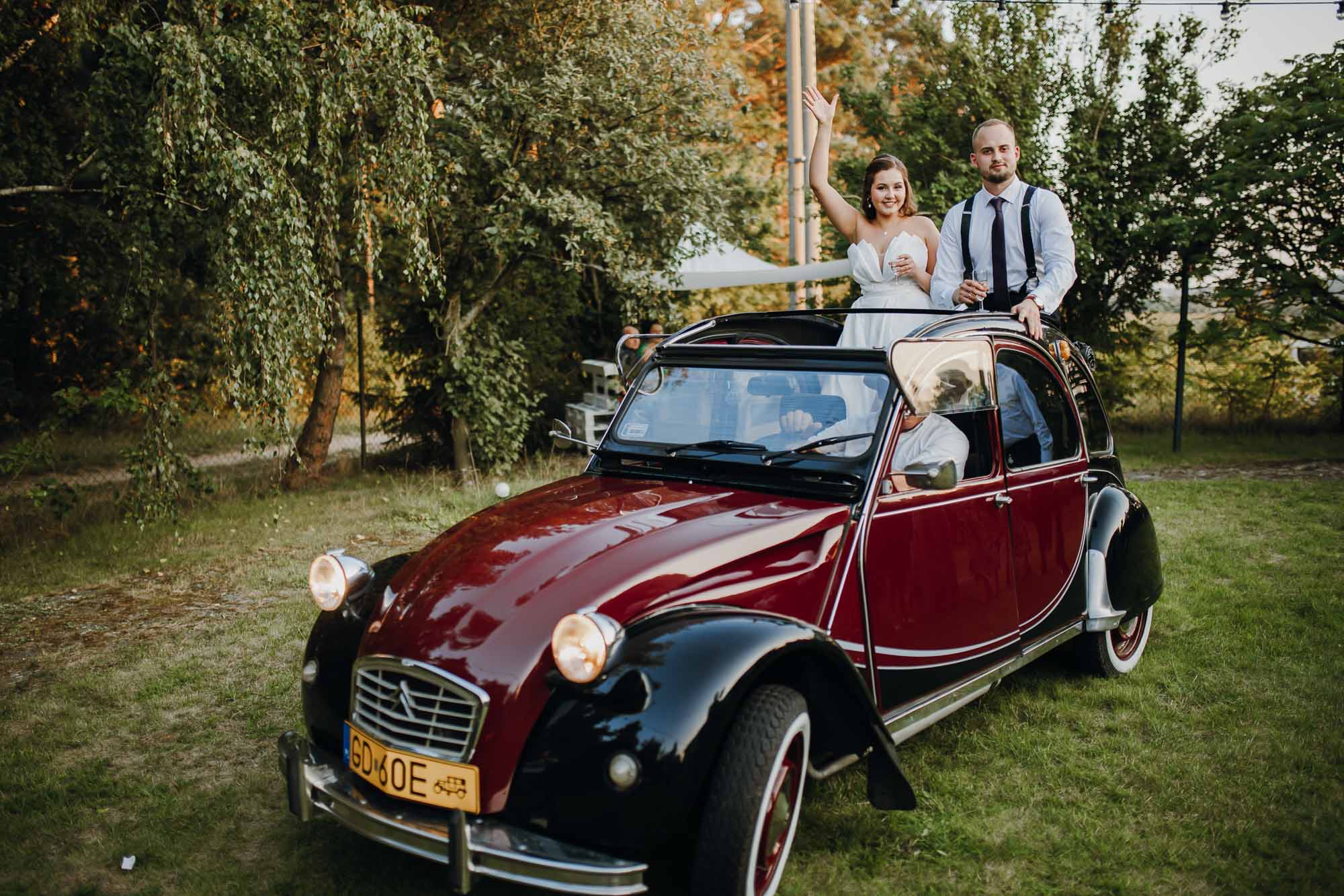 sesja z zabytkowym autem