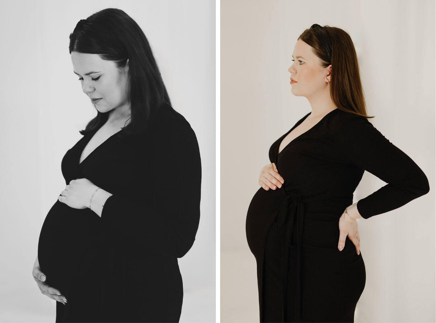 Studyjna sesja ciążowa w Gdańsku