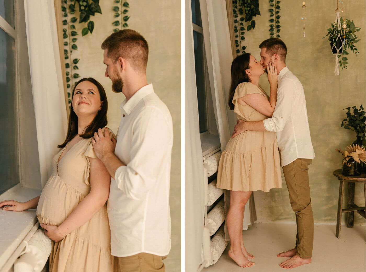 Studyjna sesja ciążowa w Gdańsku