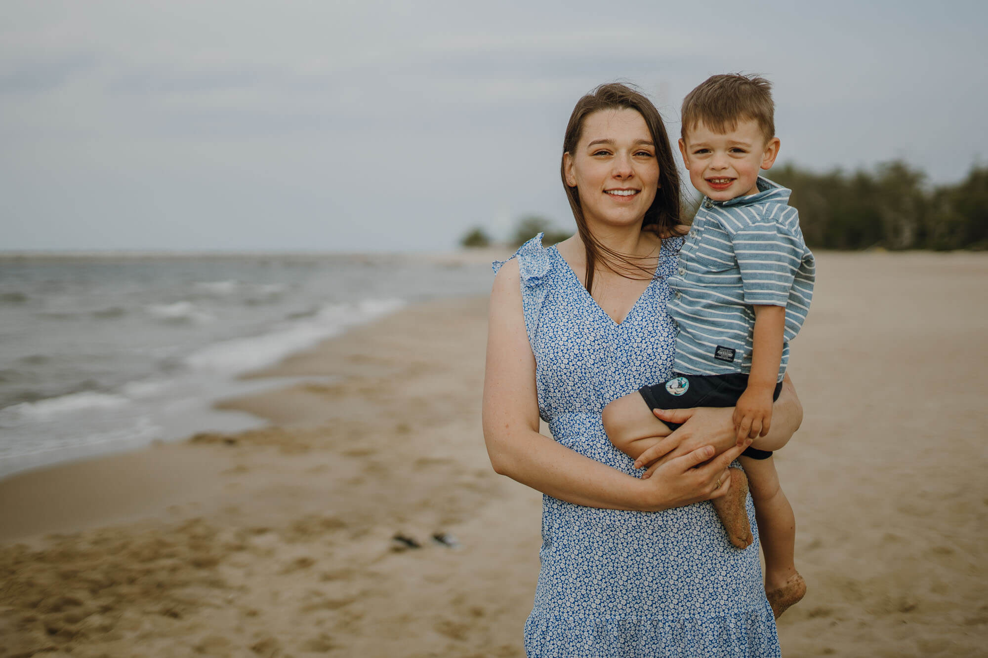 rodzinna sesja z trzylatkiem